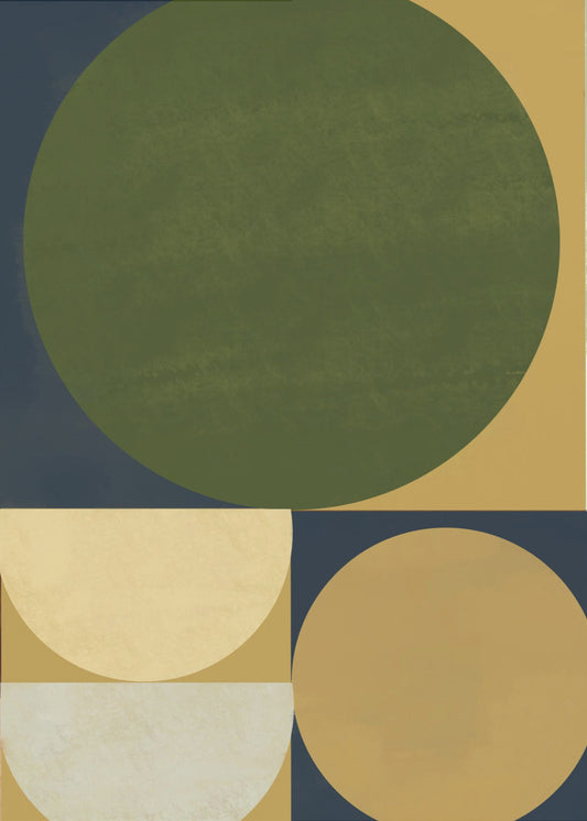 Zeitgenössische Geometrie 1 | Poster