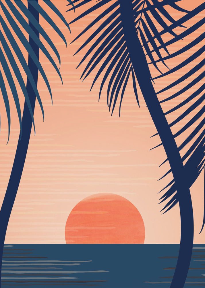 Sunset Beach | Canvas