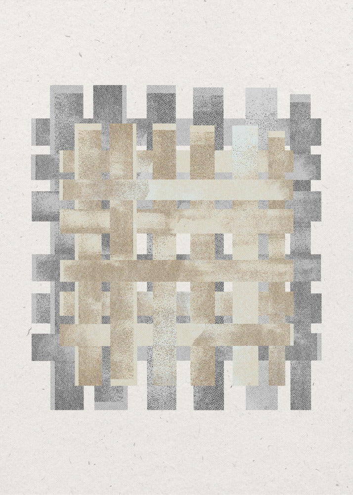 Gewebte Geometrien | Leinwand