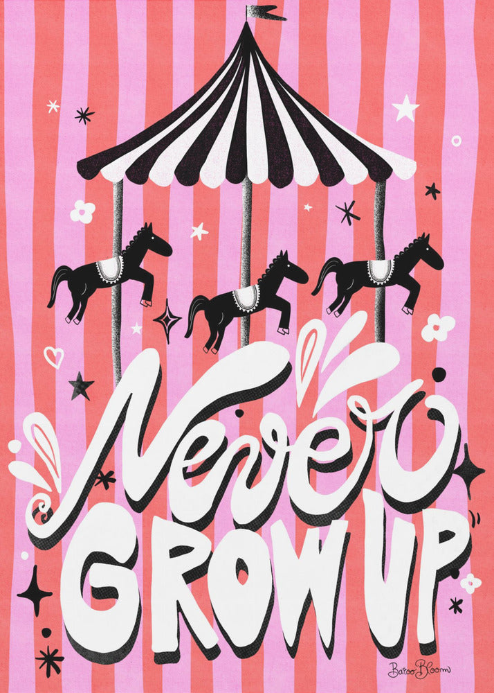 Carousel - Never Grow Up | Canvas