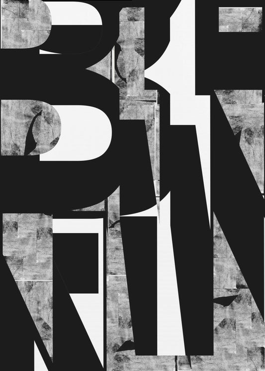 Typografie Nr. 1 | Leinwand