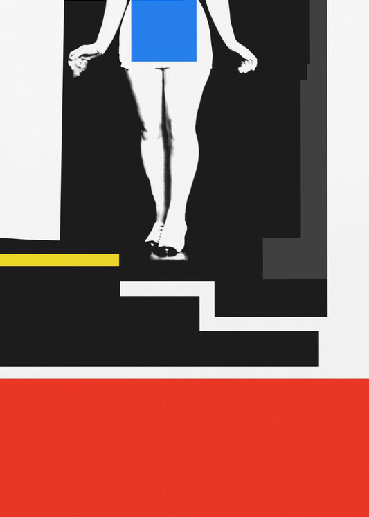 Fotocollage Lady No3 | Leinwand