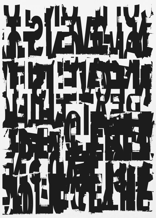 Typografie Nr. 3 | Leinwand