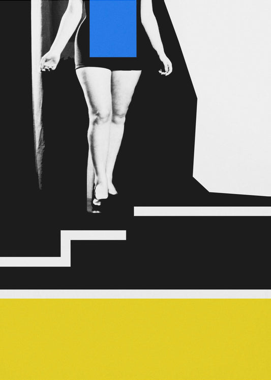 Fotocollage Lady No1 | Leinwand