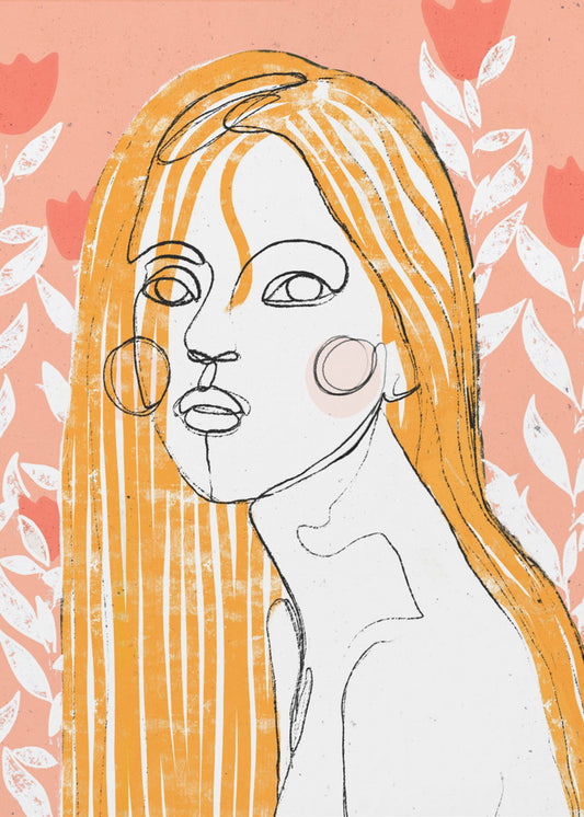 Floral Gaze | Poster