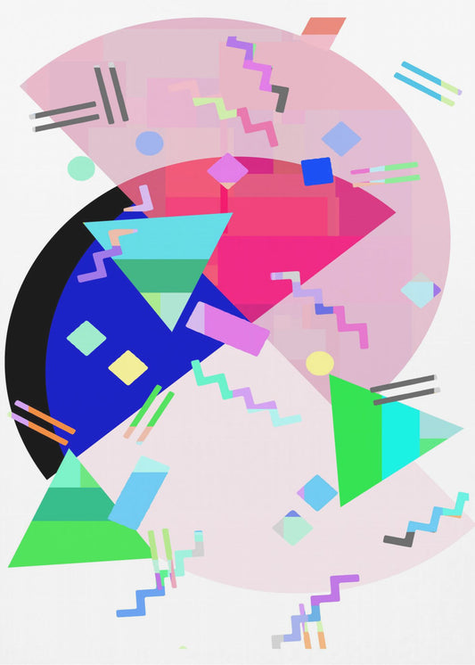 Die 80er sind zurück 5 | Leinwand