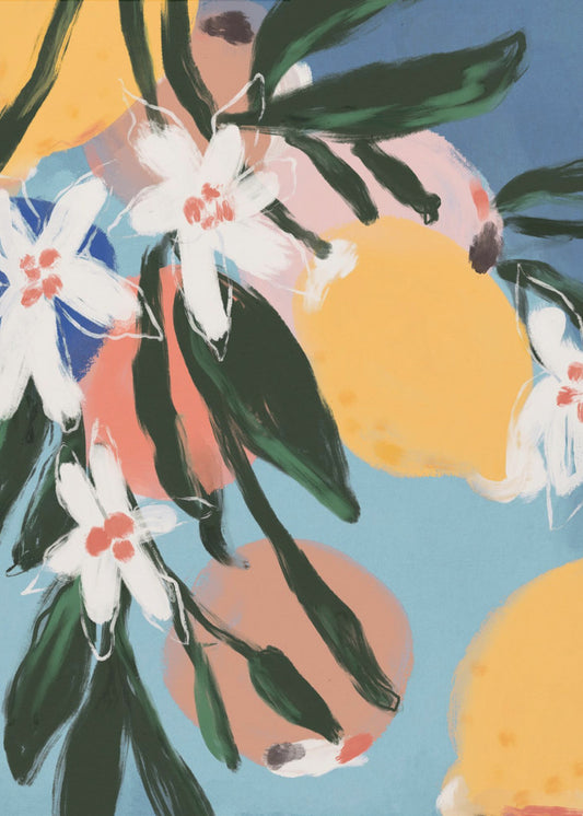 Lemon Blossom Breeze | Poster