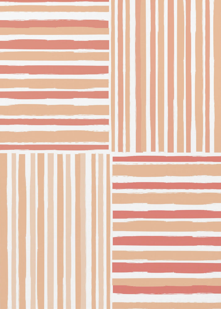 Vertical And Horizontal Stripes | Poster