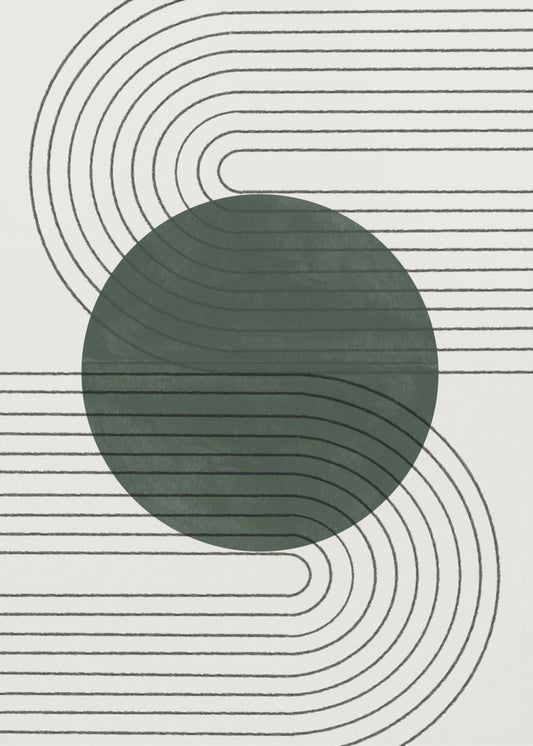 Geschwungene Harmonie | Poster