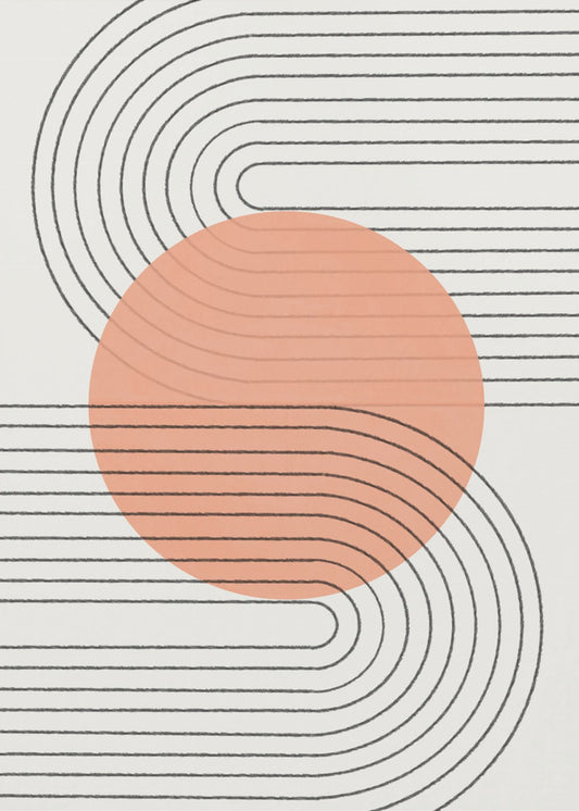 Geschwungene Harmonie | Poster