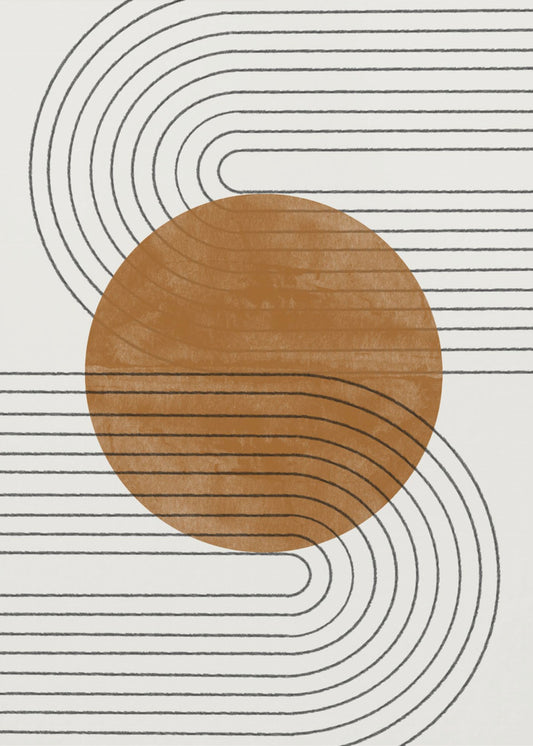 Gebogene Echos | Poster
