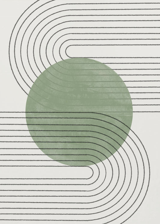 Geschwungene Harmonie | Poster