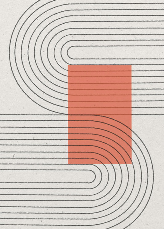 Geschwungene Harmonie | Poster