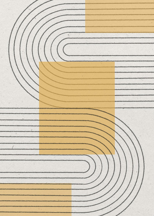 Geschwungene Harmonie | Poster