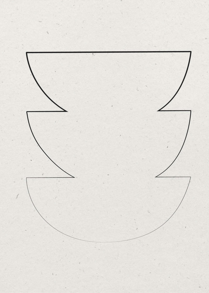 Stacked Simplicity | Canvas