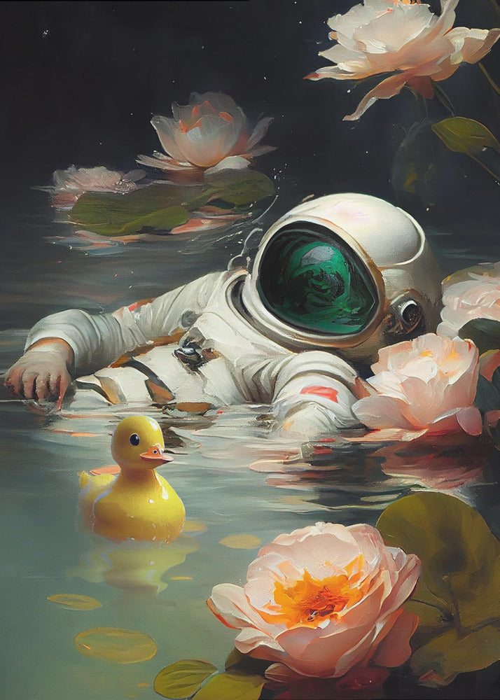 My Space Siesta | Leinwand