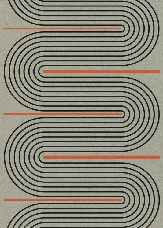 Geschwungene Rhythmen | Poster