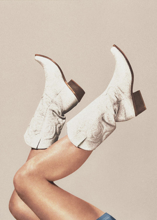 Diese Stiefel - Neutral / Beige | Poster