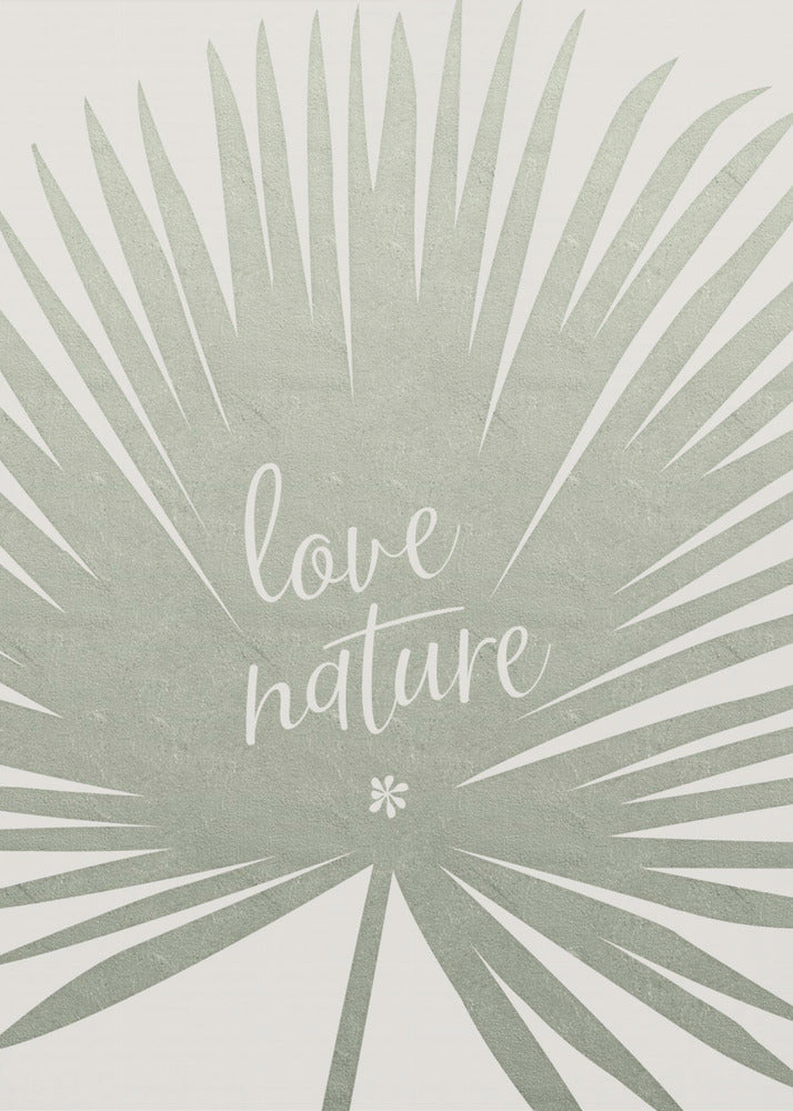 Liebe die Natur | Poster