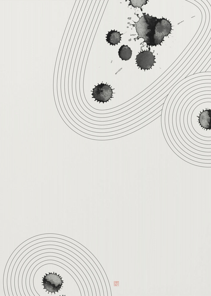 Zufälliger Zen-Garten Nr. 3 | Poster