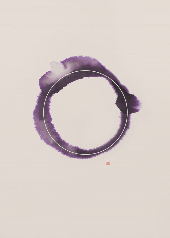 Kreis Nr. 3 | Rose | Leinwand