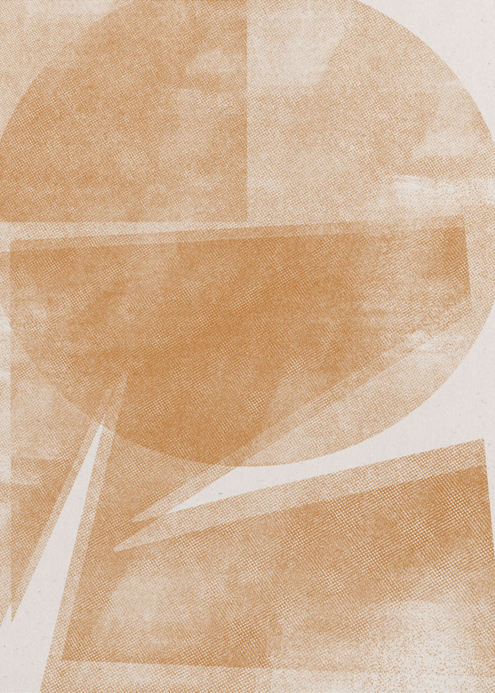 Geometrische Echos | Leinwand