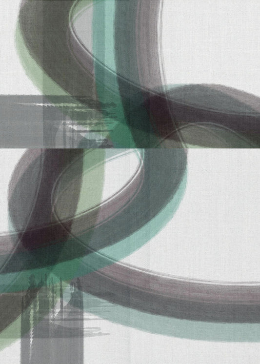 Green Curve 2 | Canvas