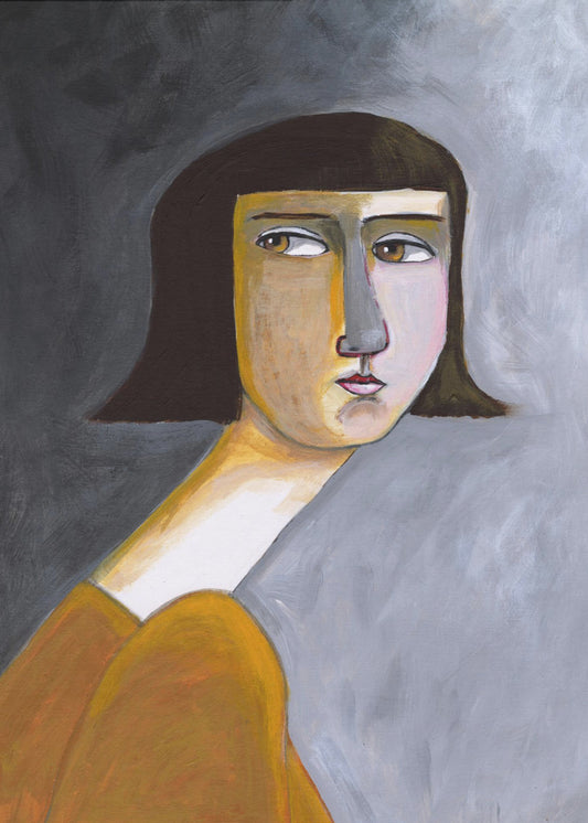 Braune Augen | Leinwand