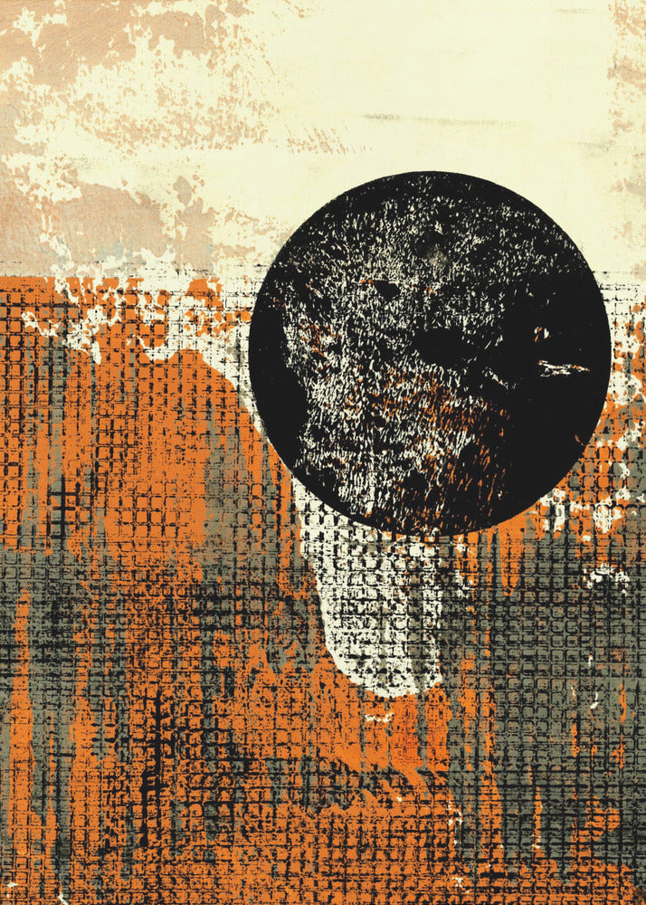 Sonnenfinsternis über Textur | Poster