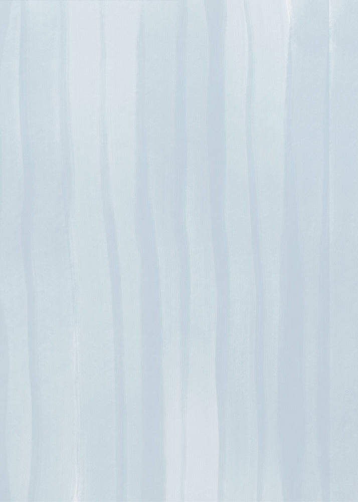 Blaue Linien auf hellem Hintergrund | Poster