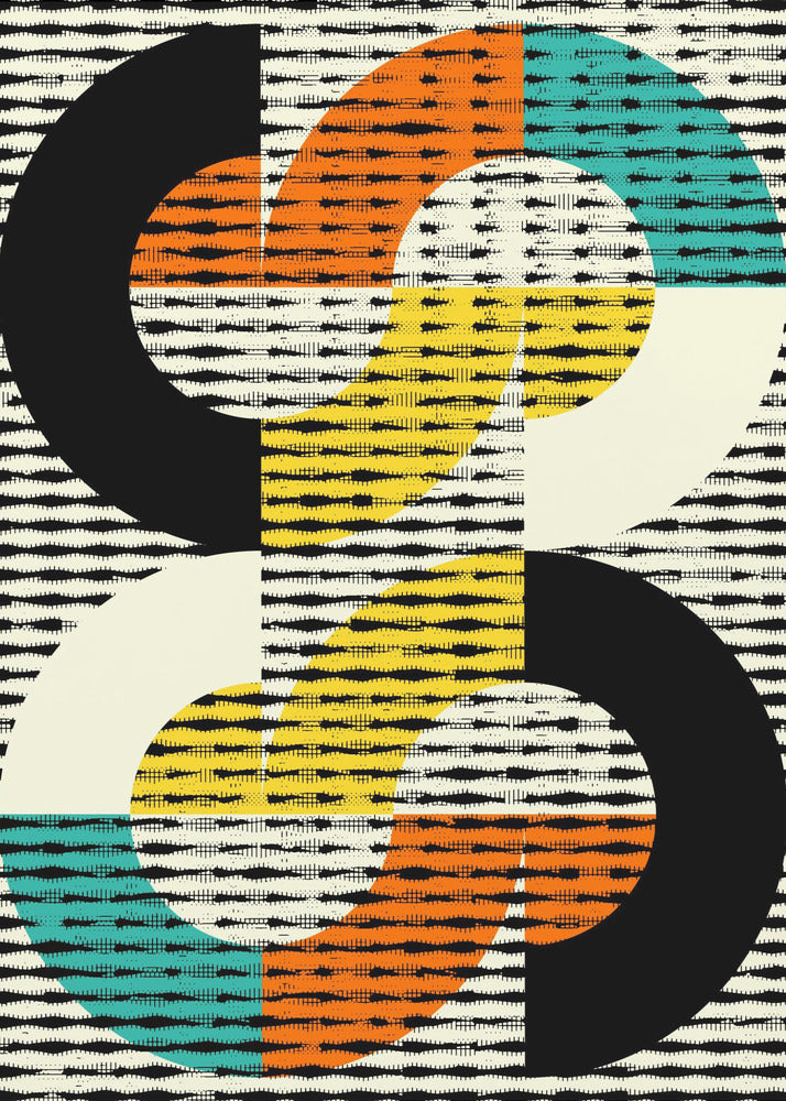 Geometrische Symphonie | Leinwand