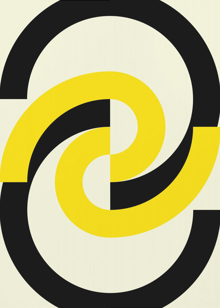 Ineinander verschlungene Kreise | Poster