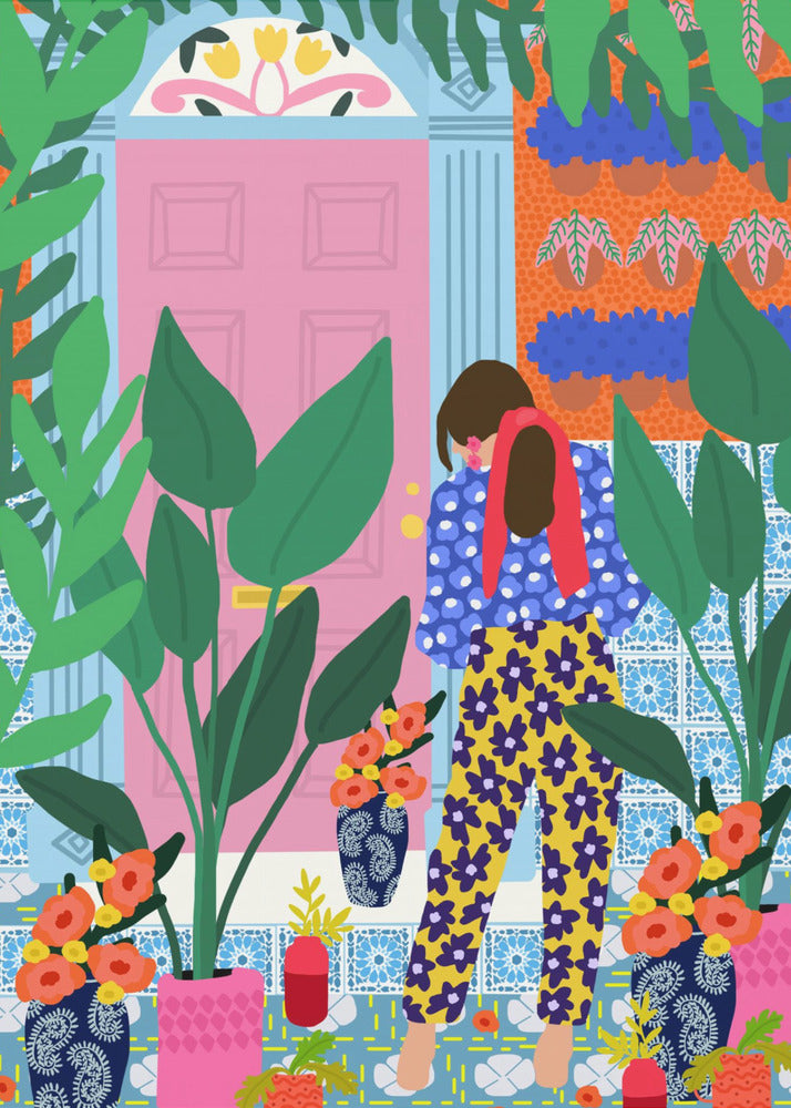 Blumenmädchen | Poster