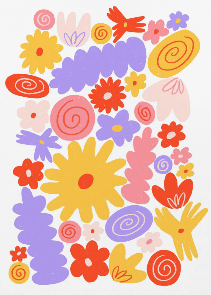 Blumenstapel | Poster