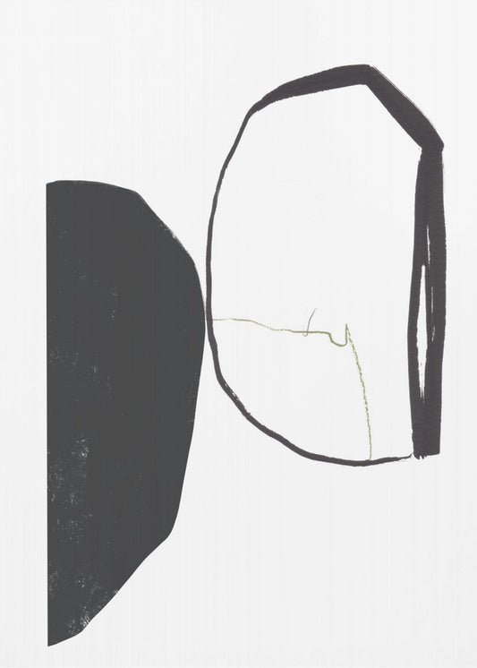 Geometrische Formen und kontrastierende Farben | Poster