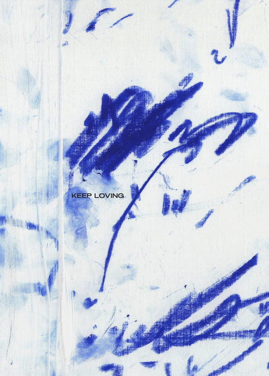 Blaues Flüstern mit „Keep Loving“ | Poster