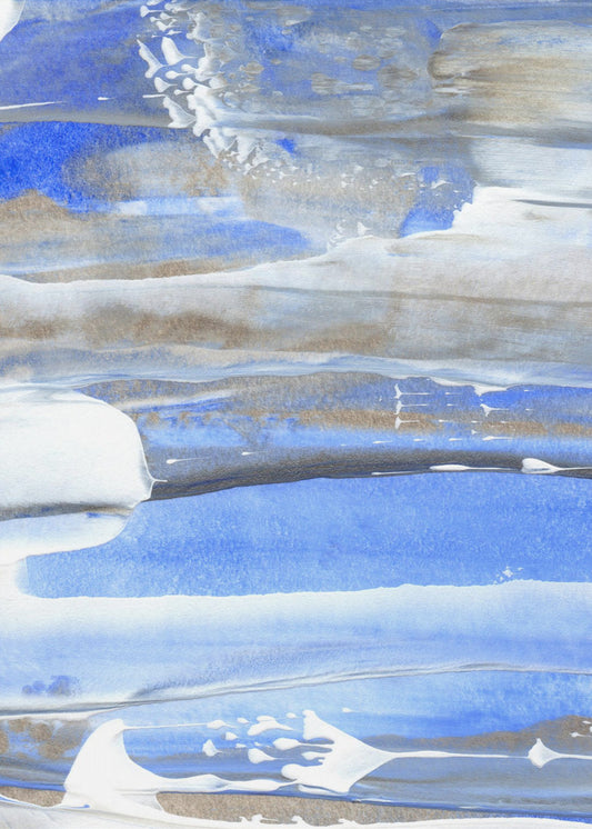 Dynamic Colorful Brushstrokes | Poster