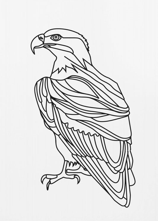 Linienadler | Poster