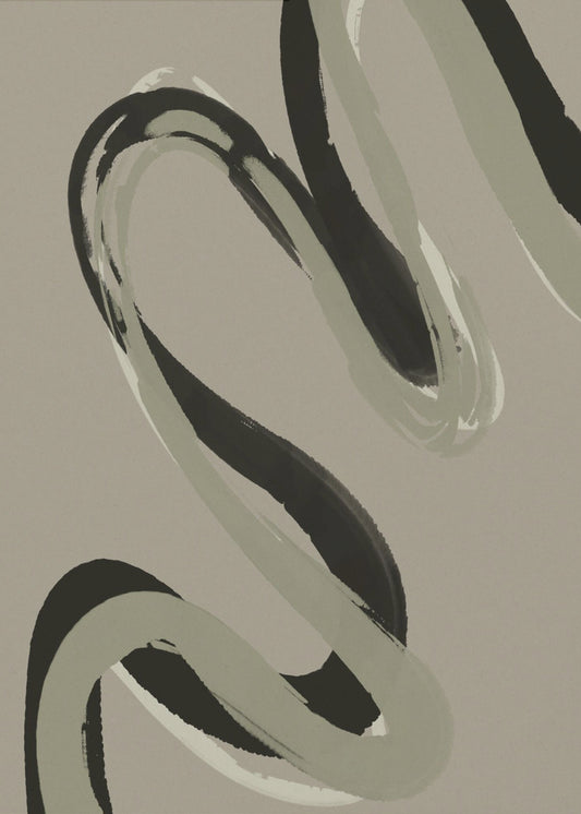 Elegant Swirl | Poster