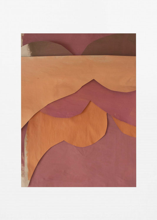 Hinter dem Vorhang | Leinwand