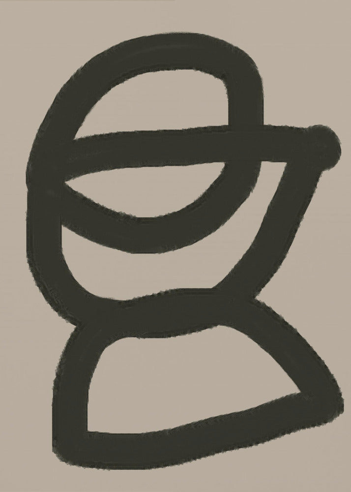 Bold Abstract Form | Canvas