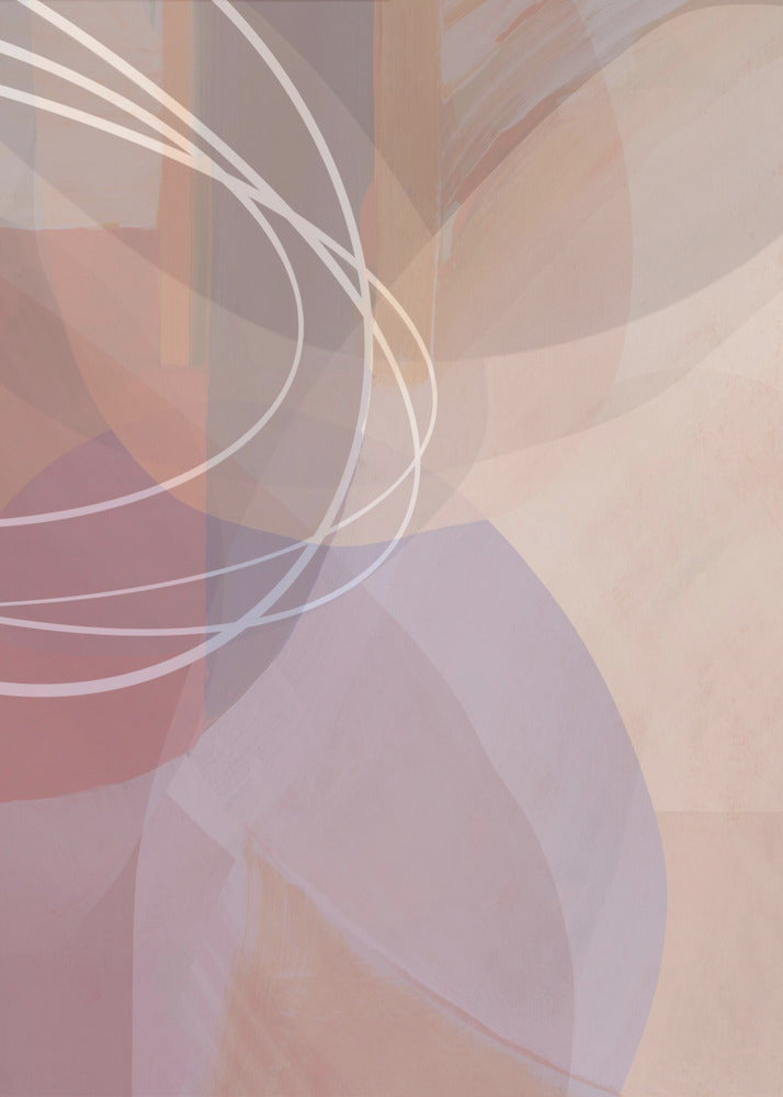 Plum Shapes 3 | Poster