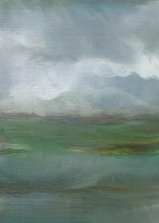 Raue See, Ölgemälde 2 | Leinwand