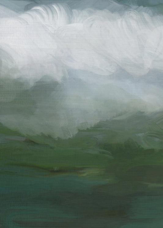 Raue See, Ölgemälde 3 | Leinwand