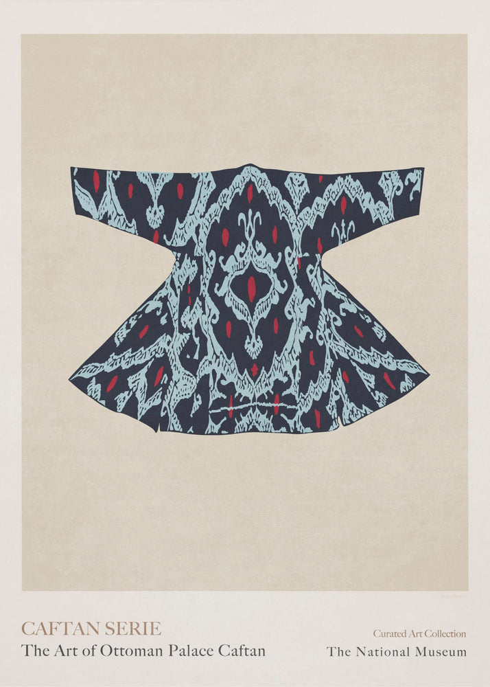 Verzierter osmanischer Kaftan | Leinwand
