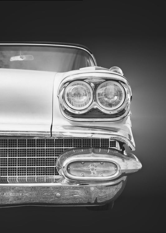 American classic car Bonneville 1958 Convertible | Canvas