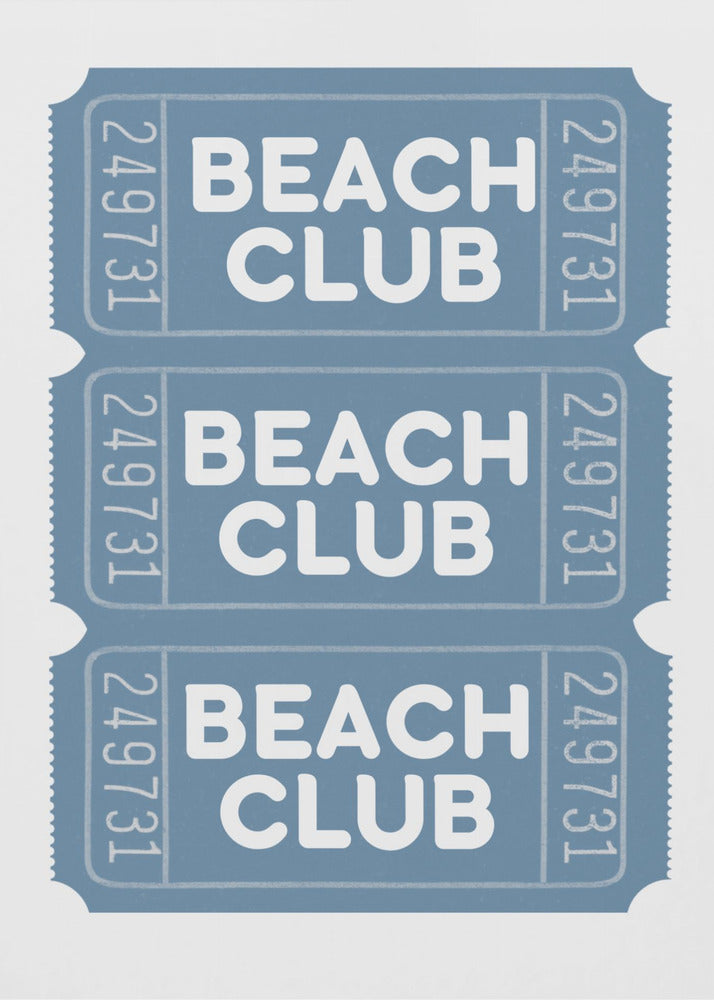 Beach Club Tickets | Canvas