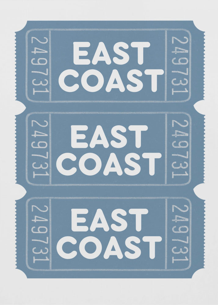 East Coast Tickets | Leinwand