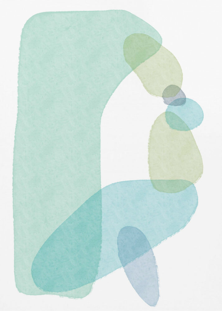 Pastellkleckse 2 | Leinwand