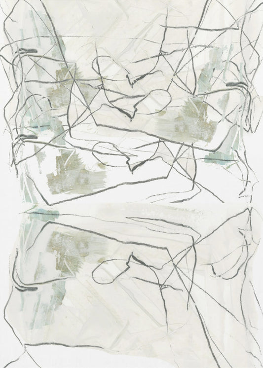 Neutrale abstrakte Formen 5 | Leinwand